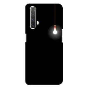 Чохол з картинками на чорному фоні для Realme X3 (Лампочка)