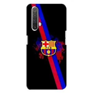 Чехол для Realme X3 (Барселона) (Лого Барсы)