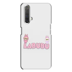 Чехол с принтом Лабубу для Realme X3 (Логотип Лабубу)