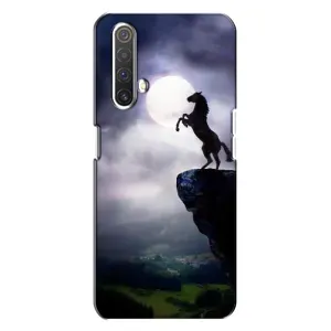 Чехлы с изображением разных животных для Realme X3 (Лошадь)