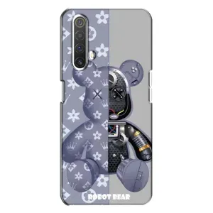 Силиконовый чехол для Realme X3 (Медведь Louis Vuitton)