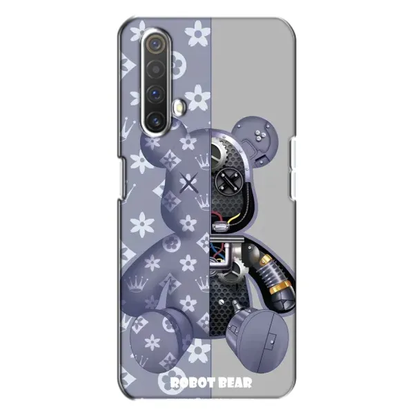 Чехол с рисунком «Медведь Louis Vuitton» для Realme X3