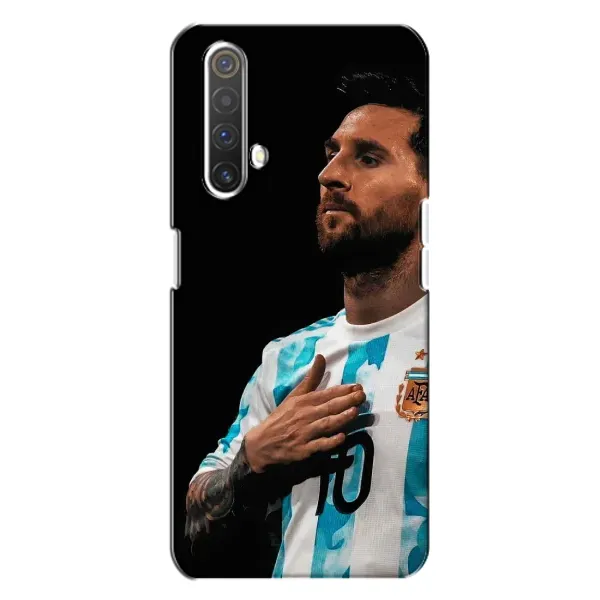 Чехол с рисунком «Месси Капитан» для Realme X3