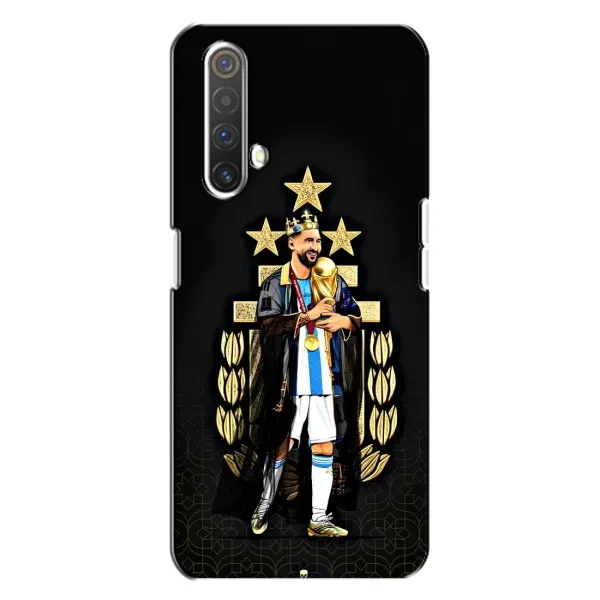 Чехол с рисунком «Месси король» для Realme X3
