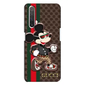 Чехлы Бренд GUCCI для Realme X3 (Маус Гуччи)