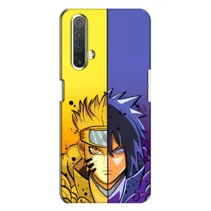 Купить Чехлы на телефон с принтом Anime для Realme X3 (Naruto Vs Sasuke)