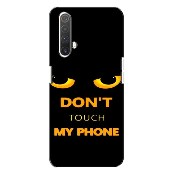 Чехол с рисунком «Не трогай мой телефон» для Realme X3 Чехол с рисунком «Не трогай мой телефон» для Realme X3