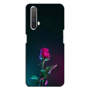 Чохли з принтом Троянд для Realme X3 (Нічна троянда)