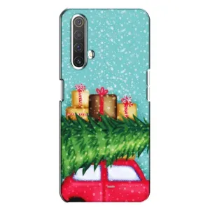 Чехол Новогодняя Елка на Realme X3 (Новогодние подарки)