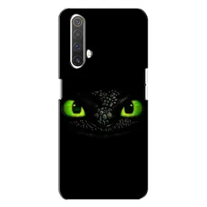 Чехол дракон Беззубик для Realme X3 (Глаза Беззубика)