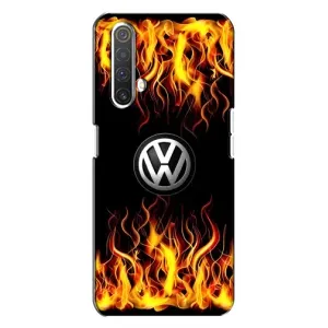 Чехол "Фольксваген" для Realme X3 (Огненный Лого)
