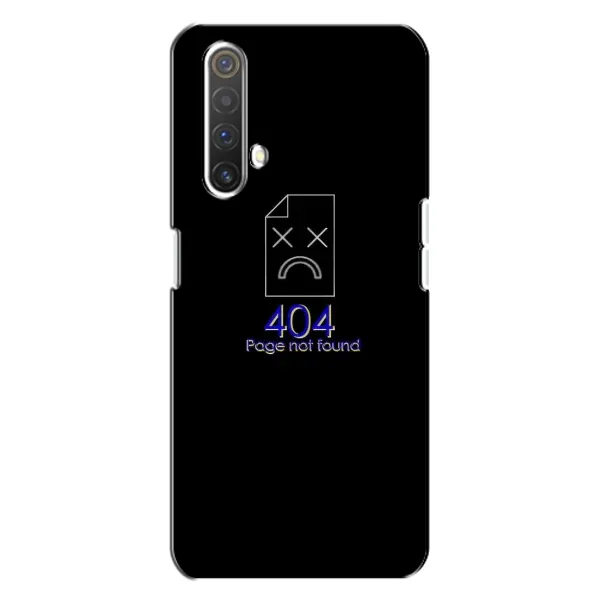 Чехол с рисунком «Ошибка 404» для Realme X3 Чехол с рисунком «Ошибка 404» для Realme X3