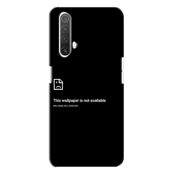 Чехол с рисунком «Ошибка» для Realme X3 Чехол с рисунком «Ошибка» для Realme X3
