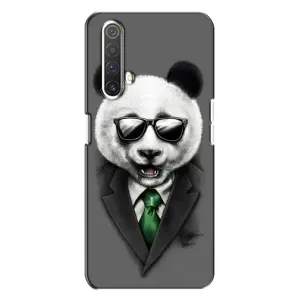 Чехлы с Пандами на Realme X3 (Панда в очках)
