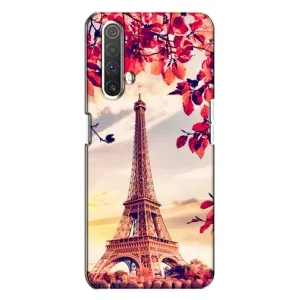 Чехол с Эйфелевой башней на Realme X3 (Paris photo)
