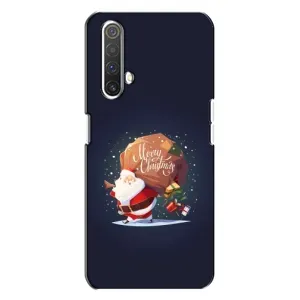 Чехол Санта Клаус для Realme X3 (Подарки от Санты)