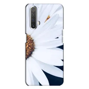 Чохол з ромашками на Realme X3 (Пів ромашки)