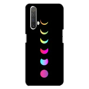 Чехол (ТПУ) с планетами на Realme X3 (Полнолуние)