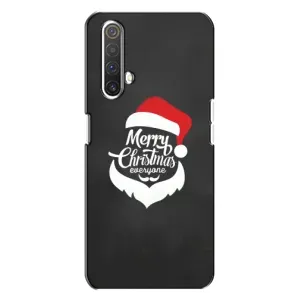Чехол Санта Клаус для Realme X3 (Санта Крисмас)