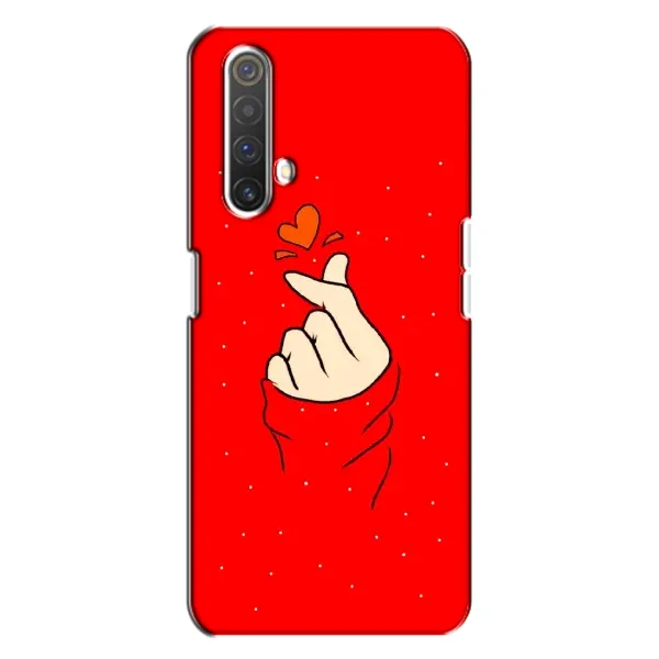 Чехол с рисунком «Сердце на красном» для Realme X3 Чехол с рисунком «Сердце на красном» для Realme X3