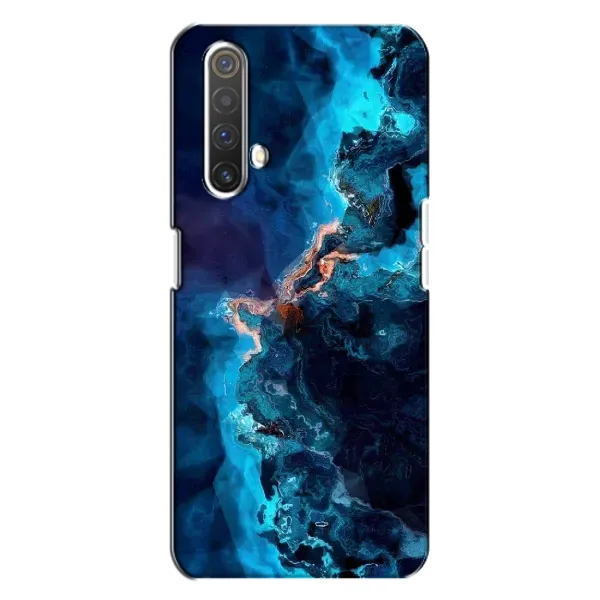 Чехол с рисунком «Синий мрамор» для Realme X3 Чехол с рисунком «Синий мрамор» для Realme X3