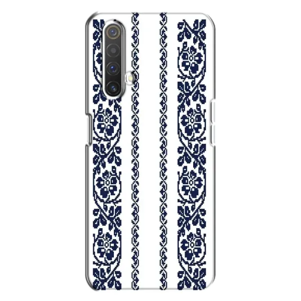 Чехол с рисунком «Синяя вышиванка» для Realme X3 Чехол с рисунком «Синяя вышиванка» для Realme X3