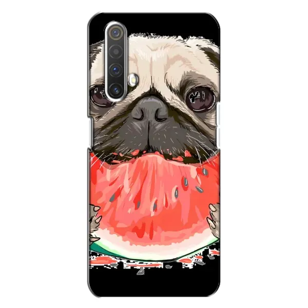 Чехол с рисунком «Смешной Мопс» для Realme X3 Чехол с рисунком «Смешной Мопс» для Realme X3