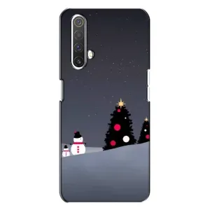 Чехлы на Новый Год Realme X3 (Снеговички)