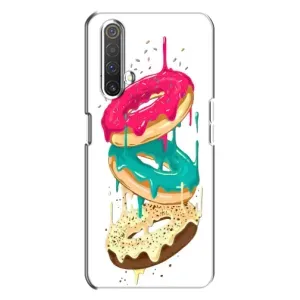 Чохол з зображенням смачної їжі для Realme X3 (Соковиті пончики)