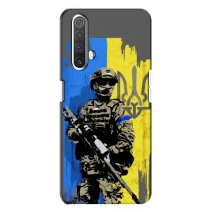 Чохли з принтом (Воїни ЗСУ) для  Realme X3 (Солдат ЗСУ)