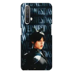 Чехлы с принтом Уэнсдей на Realme X3 (Уэнздей с ушками)