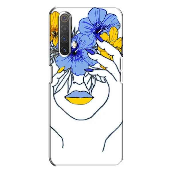 Чехол с рисунком «Украинка на всю голову» для Realme X3 Чехол с рисунком «Украинка на всю голову» для Realme X3