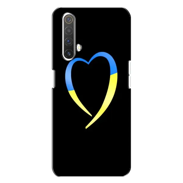Чехол с рисунком «Украинское сердце» для Realme X3 Чехол с рисунком «Украинское сердце» для Realme X3