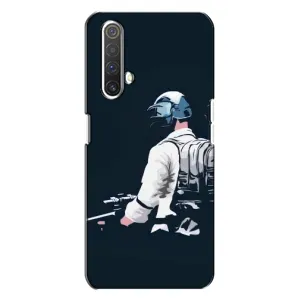 Чохол з картинкою "Герой Pubg" на Realme X3 (В екіперівці)