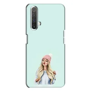 Силіконовый Чохол на Realme X3 з картинкой Модных девушек (В шапці)