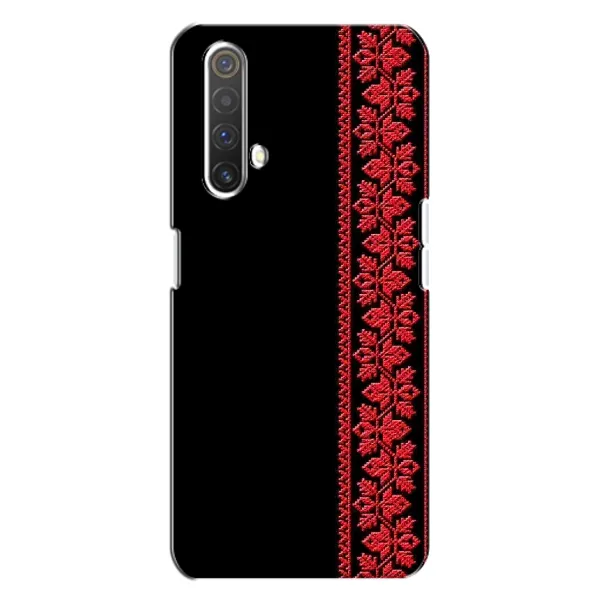 Чехол с рисунком «Вышиванка на черном» для Realme X3 Чехол с рисунком «Вышиванка на черном» для Realme X3