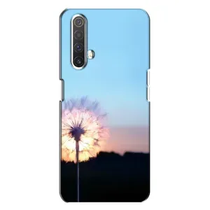 Силіконовий Чохол з кульбабками на Realme X3 (Захід з кульбабкою)