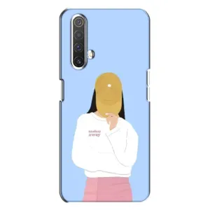 Силіконовый Чохол на Realme X3 з картинкой Модных девушек (Жовта кепка)