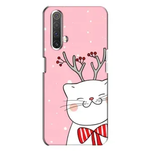 Чехол на тематику: Коты для Realme X3 (Зимний кот)