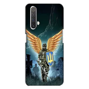Патріотичний Чохол для Realme X3 (ЗСУ з крильми)