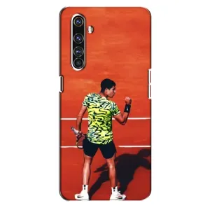 Чохли з прінтом Спортивна тематика для Realme X50 Pro (Алькарас Тенісист)