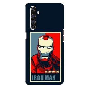 Чехол Супергерой Железный человек на Realme X50 Pro (Art Iron man)