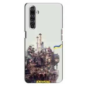 Чехлы на военную тематику для Realme X50 Pro (Азовсталь)