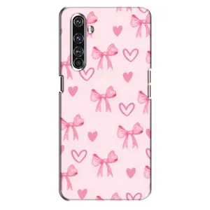Чохол банти для Realme X50 Pro (Бантики і сердечки)