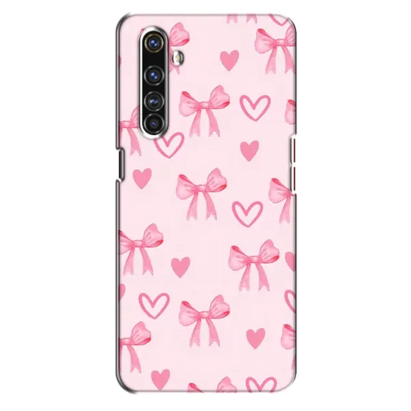 Чехол с рисунком «Бантики и сердечки» для Realme X50 Pro Чехол с рисунком «Бантики и сердечки» для Realme X50 Pro