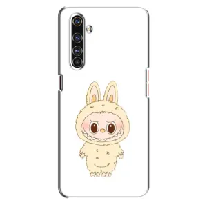 Чохол з принтом Лабубу для Realme X50 Pro (Бежевий Лабубу)
