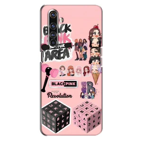 Чехол с рисунком «BLACK PINK коллаж» для Realme X50 Pro Чехол с рисунком «BLACK PINK коллаж» для Realme X50 Pro