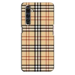 Чехол с Брендами одежды на Реалми Х50 Про (Burberry стиль)