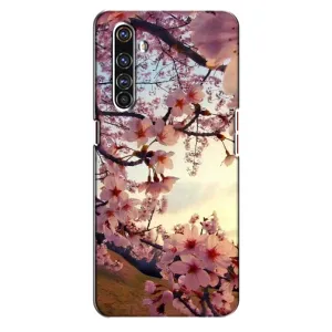 Чохол з картинкою Сакури на Realme X50 Pro (Квітуча сакура)