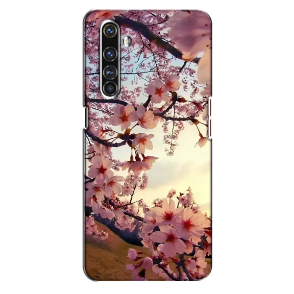 Чехол с рисунком «Цветущая сакура» для Realme X50 Pro Чехол с рисунком «Цветущая сакура» для Realme X50 Pro